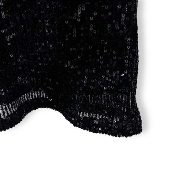 H&M Black Sequin Sleeveless Dress - Picture 6 of 7